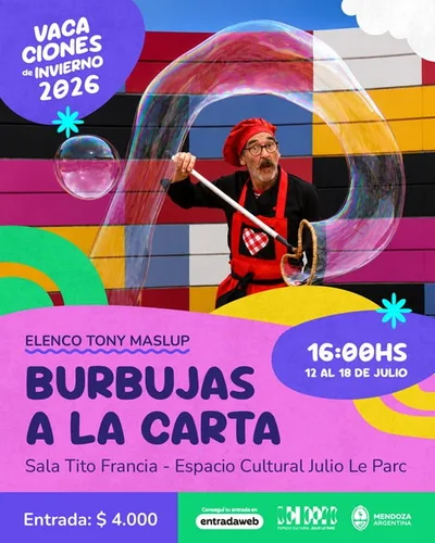 BURBUJAS A LA CARTA VACACIONES DE INVIERNO 2026