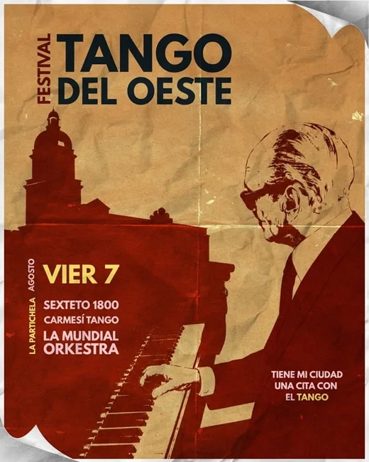 FESTIVAL TANGO DEL OESTE Viernes 7 de Agosto