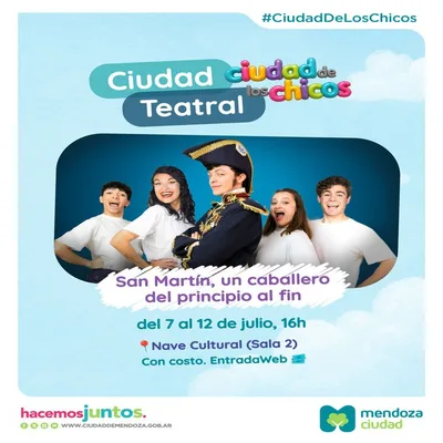 SAN MARTIN, UN CABALLERO DEL PRINCIPIO AL FIN Ciudad de los Chicos 2026