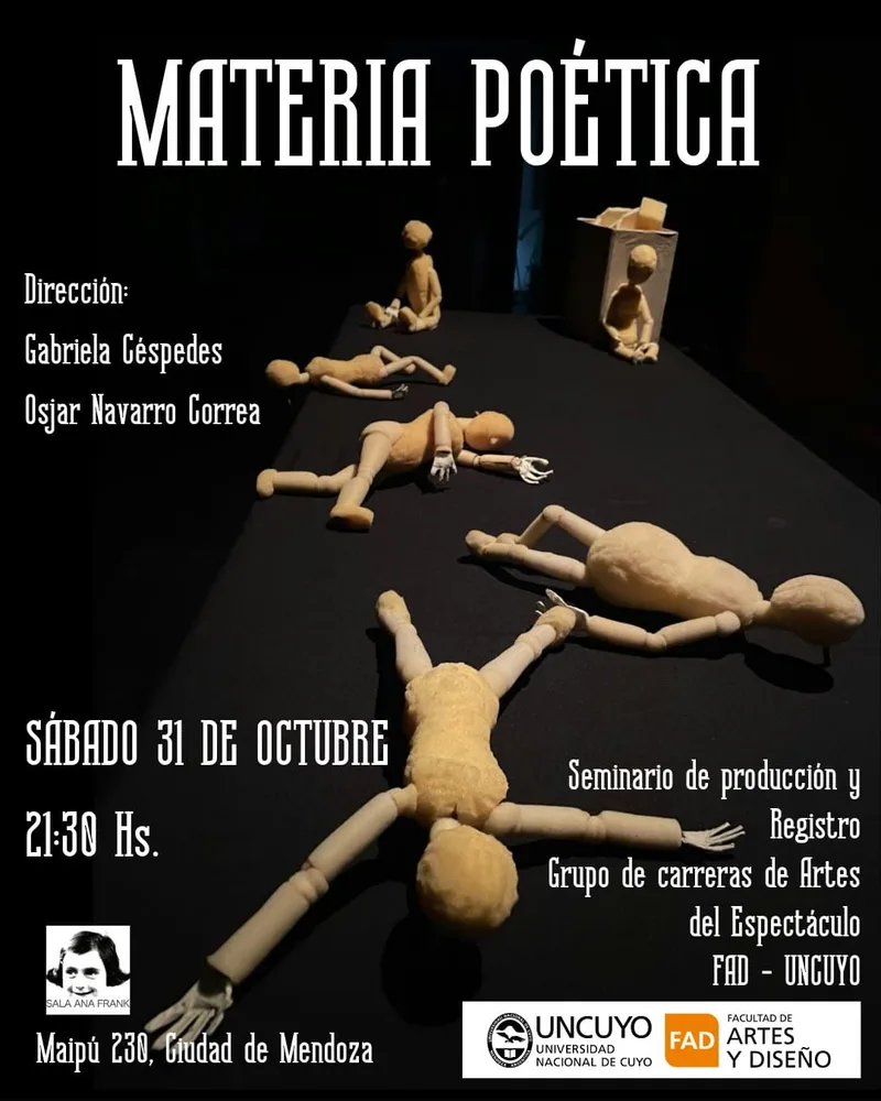 MATERIA POÉTICA Seminario de Producción y Registro 2025