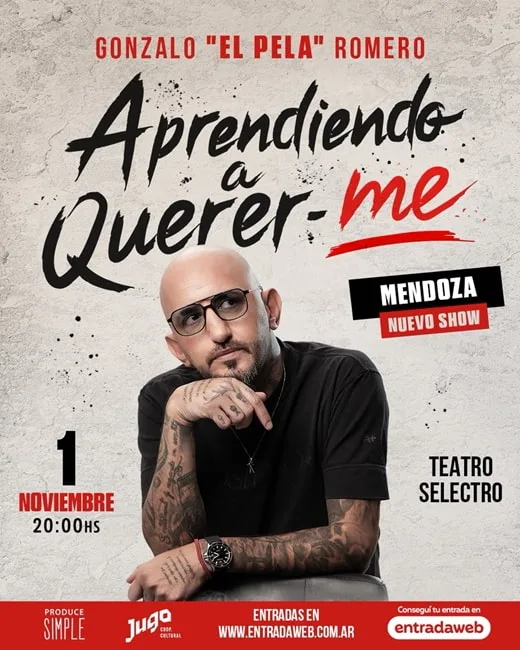GONZALO EL PELA ROMERO presenta APRENDIENDO A QUERER-ME