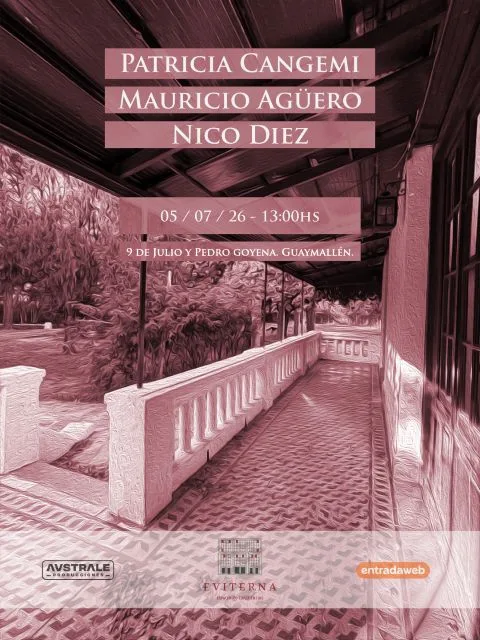 PATRICIA CANGEMI | MAURICIO AGÜERO | NICO DIEZ