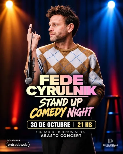 FEDE CYRULNIK presenta STAND UP COMEDY NIGHT