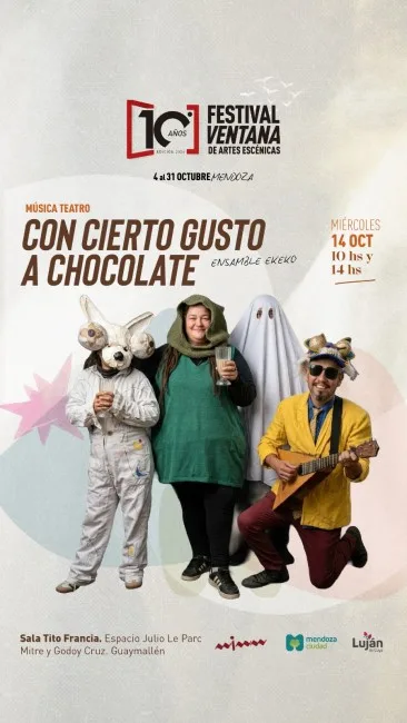 VENTANAS DE ARTES ESCENICAS CON CIERTO GUSTO A CHOCOLATE