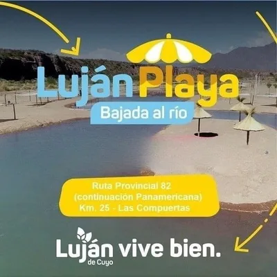 BAJADA AL RIO - LUJAN PLAYA Municipalidad de Luján de Cuyo