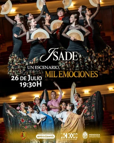 ISADE UN ESCENARIO, MIL EMOCIONES, DANZA FLAMENCA
