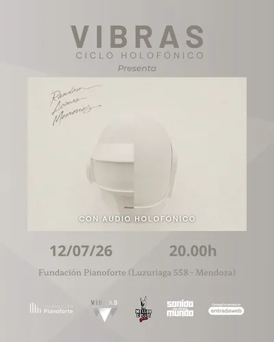 CICLO VIBRAS presenta DAFT PUNK - RANDOM ACCESS MEMORIES CON AUDIO HOLOFONICO