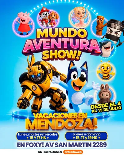 MUNDO AVENTURA SHOW en Mendoza