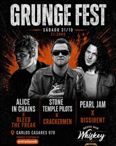 Grunge Fest en Whiskey Bar