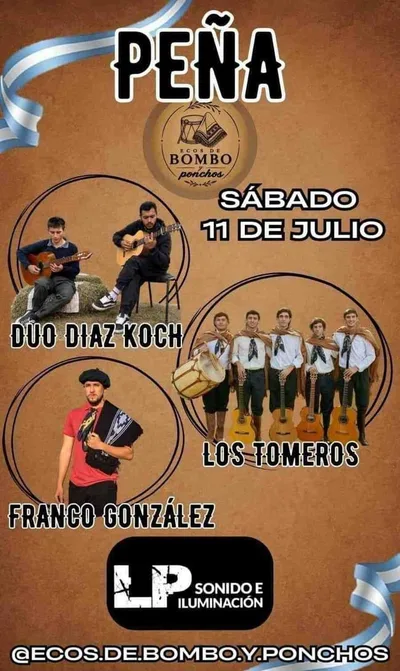 PEÑA ECOS DE BOMBOS Y PONCHOS
