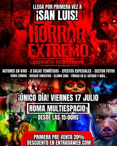 HORROR EXTREMO San Luis