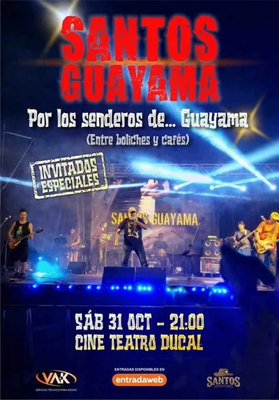 SANTOS GUAYAMA presenta POR LOS SENDEROS DE... GUAYAMA