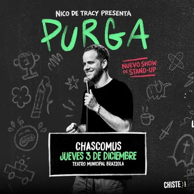 NICOLAS DE TRACY presenta PURGA (Chascomús)