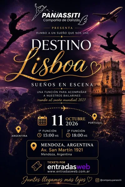 DESTINO LISBOA SUEÑOS EN ESCENA