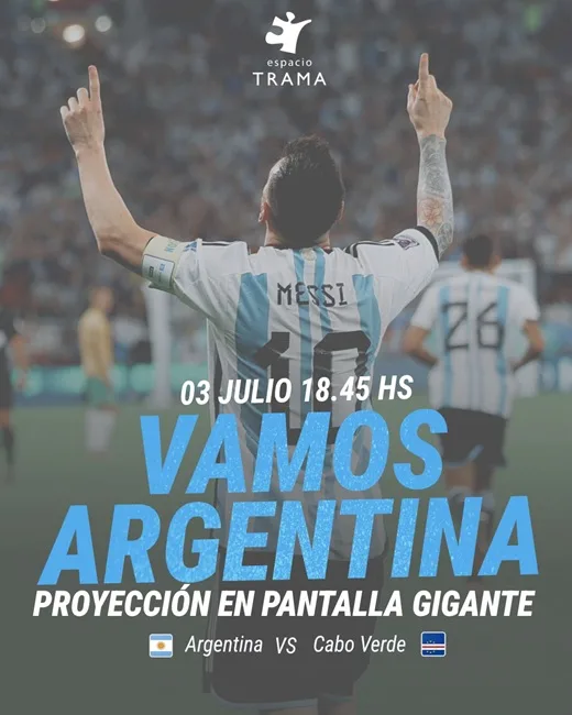 VAMOS ARGENTINA PROYECCION DEL PARTIDO ARGENTINA - CABO VERDE