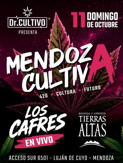 MENDOZA CULTIVA 2026 CANNABIS * CULTURA * FUTURO