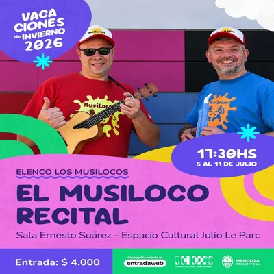 EL MUSILOCO RECITAL VACACIONES DE INVIERNO 2026
