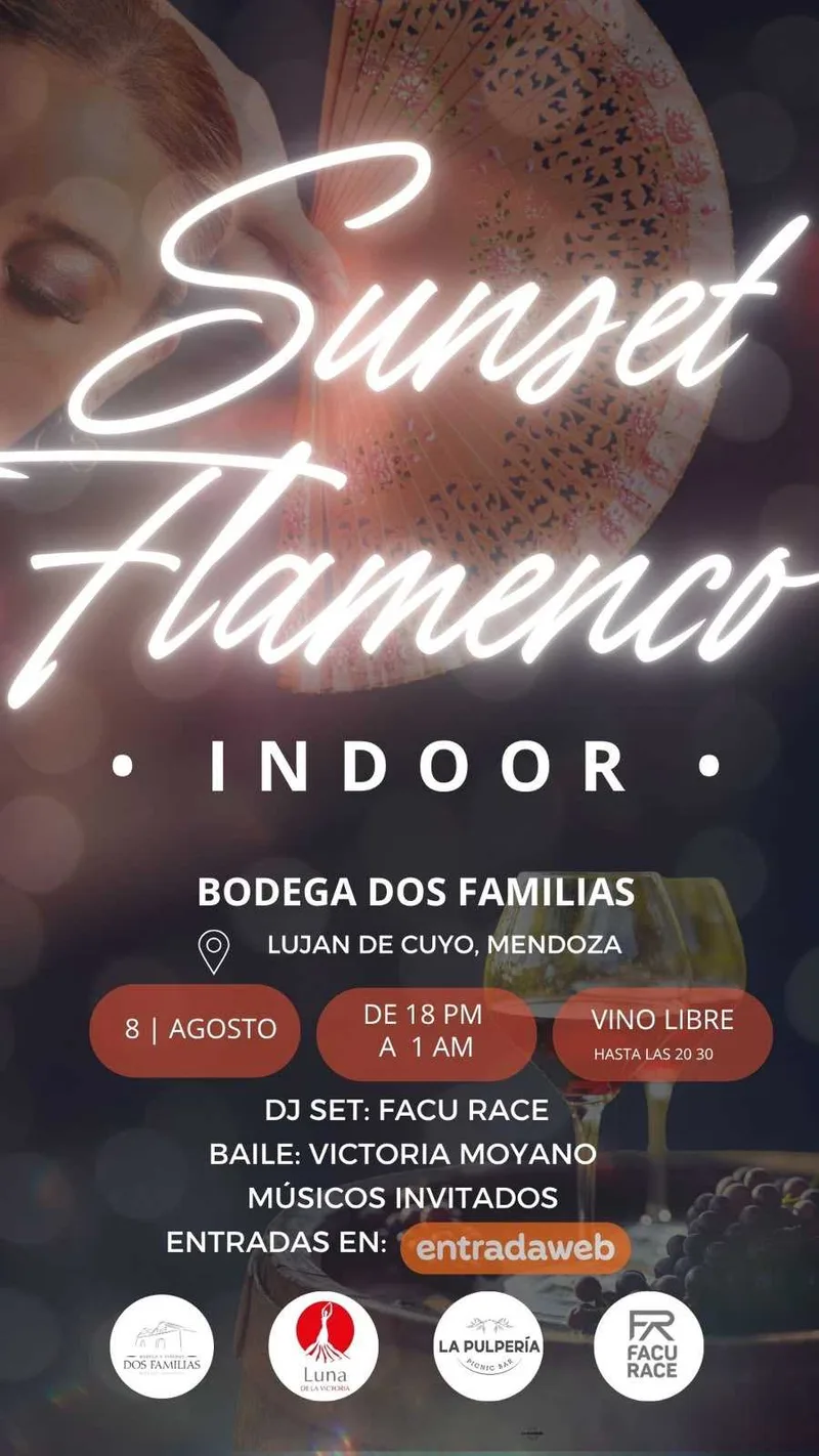 Sunset Flamenco en Bodega Dos Familias