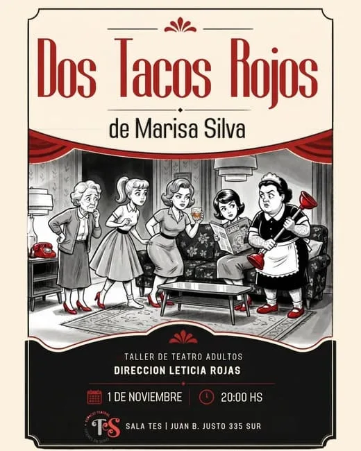 MUESTRA TALLER DE TEATRO 2 TACOS ROJOS de MARISA SILVA