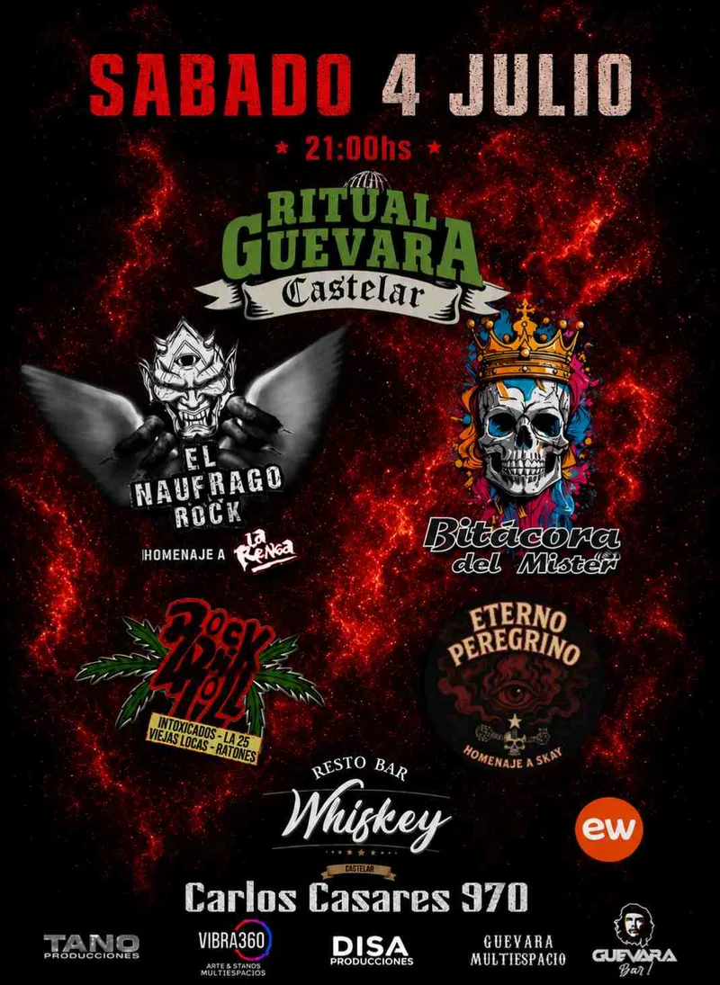 Ritual Guevara en Whiskey Bar