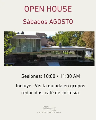 OPEN HOUSE Casa Estudio Andia