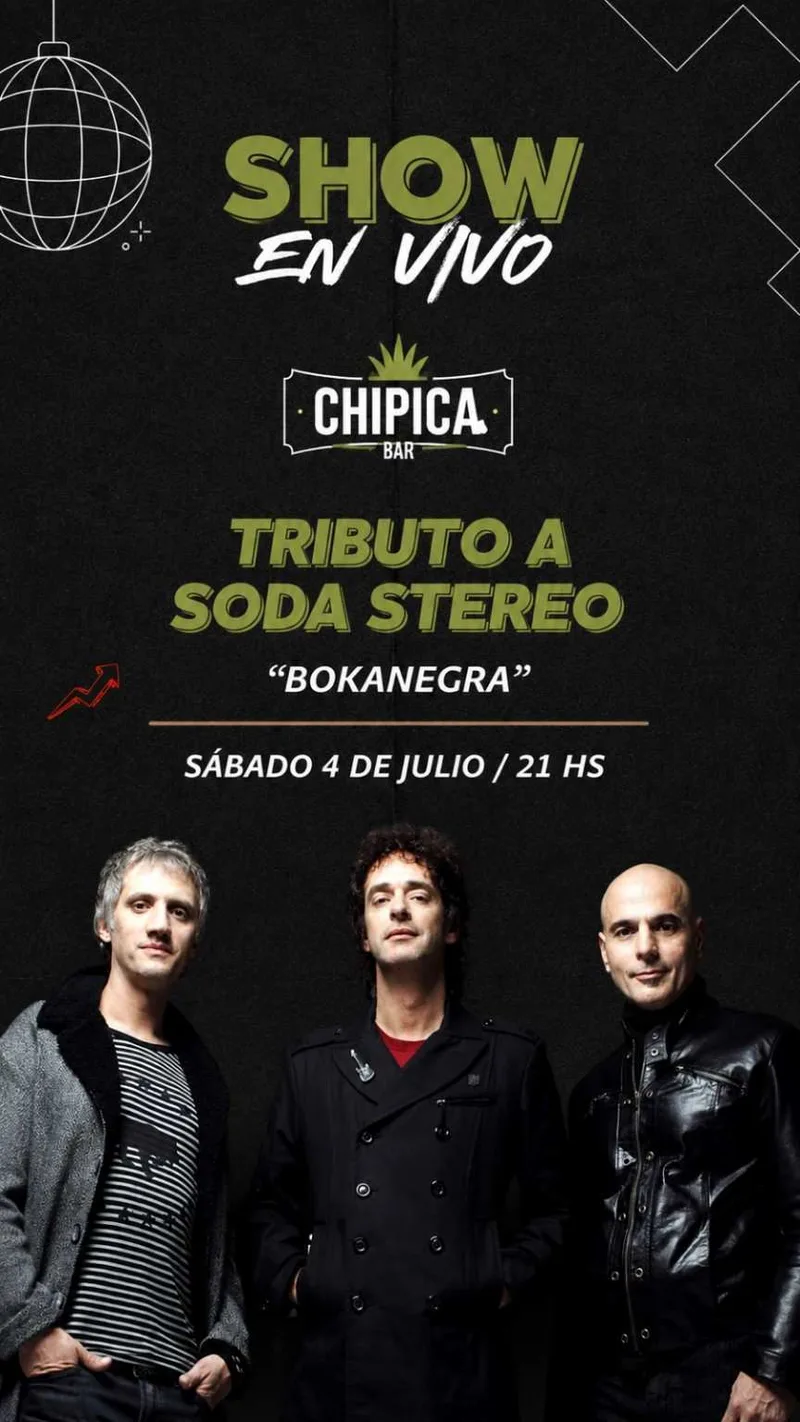 BOKANEGRA presenta TRIBUTO A SODA STEREO