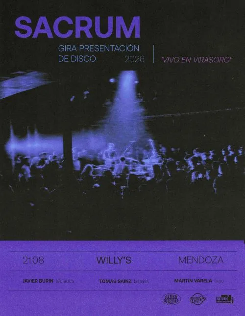 SACRUM GIRA PRESENTACIÓN DE DISCO En Mendoza
