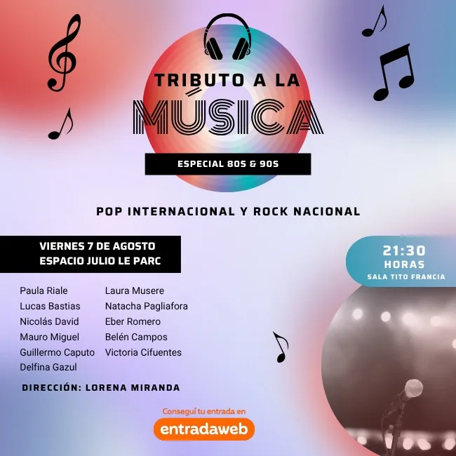 TRIBUTO A LA MUSICA MUESTRA DE CANTO LORENA MIRANDA