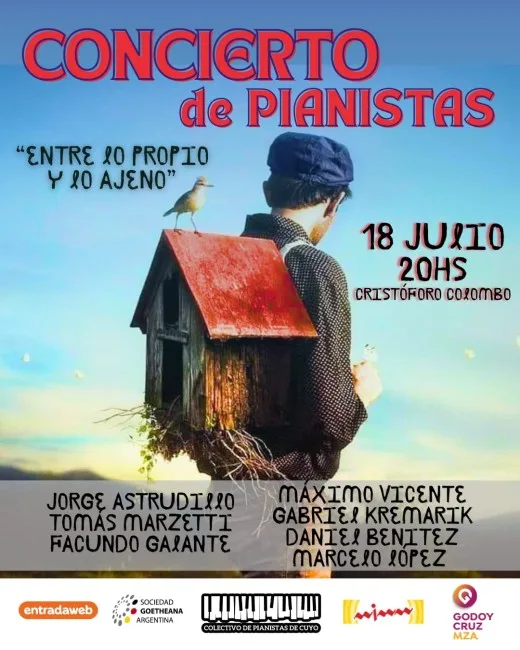 CONCIERTO DE PIANISTAS ENTRE LO PROPIO Y LO AJENO