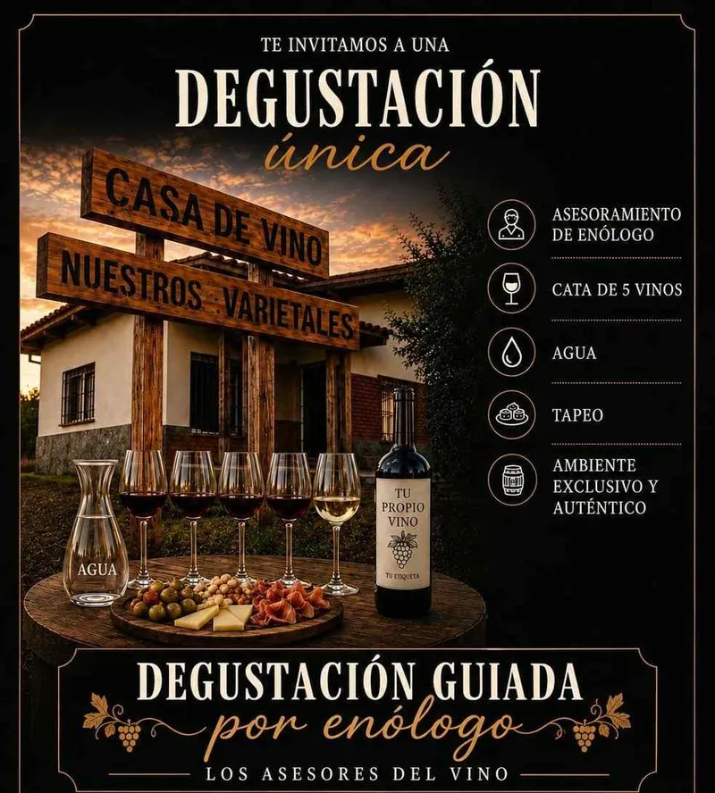 DEGUSTACIÓN GUIADA POR ENÓLOGOS. LOS HACEDORES DEL VINO