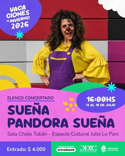 SUEÑA PANDORA SUEÑA VACACIONES DE INVIERNO 2026