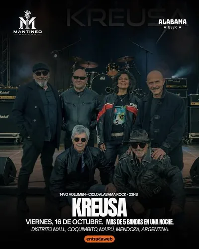 KREUSA en ALABAMA BEER Ciclo Alabama Rock