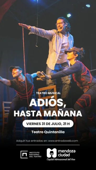 ADIOS, HASTA MAÑANA
