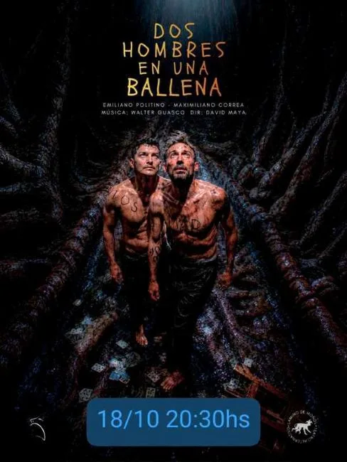 DOS HOMBRES EN UNA BALLENA