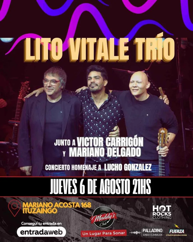 Lito Vitale Trio en Ituzaingó