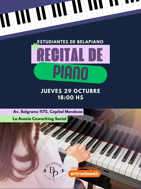 RECITAL DE PIANO ACADEMIA BELAPIANO