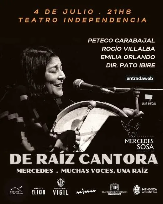 DE RAIZ CANTORA MUCHAS VOCES, UNA RAIZ