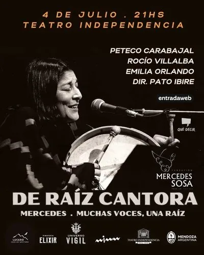 DE RAIZ CANTORA MUCHAS VOCES, UNA RAIZ