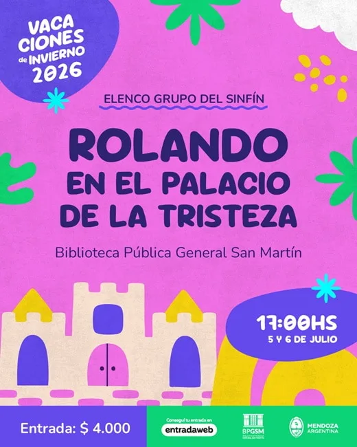 ROLANDO EN EL PALACIO DE LA TRISTEZA VACACIONES DE INVIERNO 2026