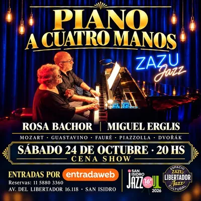 PIANO A CUATRO MANOS