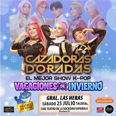 CAZADORAS DORADAS GUERRERAS DEL K-POP en General Las Heras