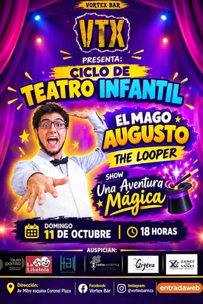 CICLO DE TEATRO INFANTIL EL MAGO AUGUSTO