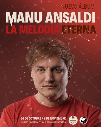 MANU ANSALDI presenta LA MELODIA ETERNA