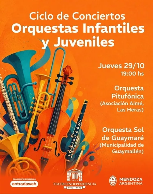 CICLO ORQUESTAS INFANTILES Y JUVENILES ORQUESTA PITUFONICA Y ORQUESTA SOL DE GUAYMARE