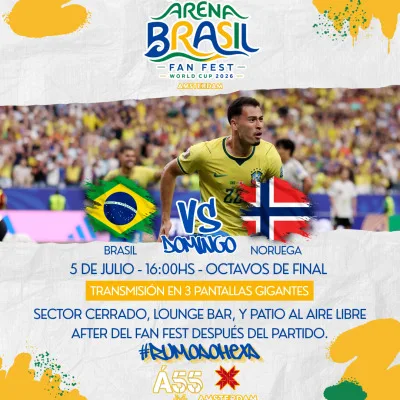 FAN FEST ARENA BRASIL X NORUEGA