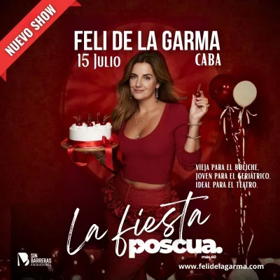 Feli de la Garma presenta La Fiesta Poscua en Lucille - 15 de julio