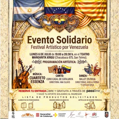 Festival artístico por Venezuela