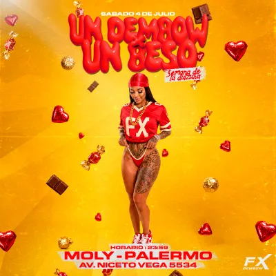 FX DEMBOW - UN DEMBOW X UN BESO - SEMANA DE LA DULZURA 4-7