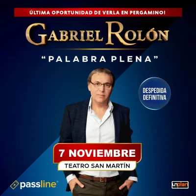 GABRIEL ROLÓN  - PALABRA PLENA