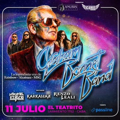 GRAHAM BONNET BAND  en Argentina - 2026